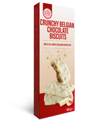 100g Crunchy Biscuit White chocolate V