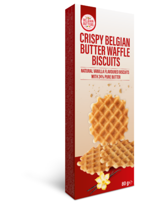 80g Crunchy Waffle Biscuit Vanilla V