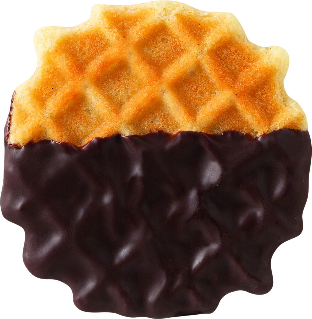 Patisseriewafel met chocolade 1